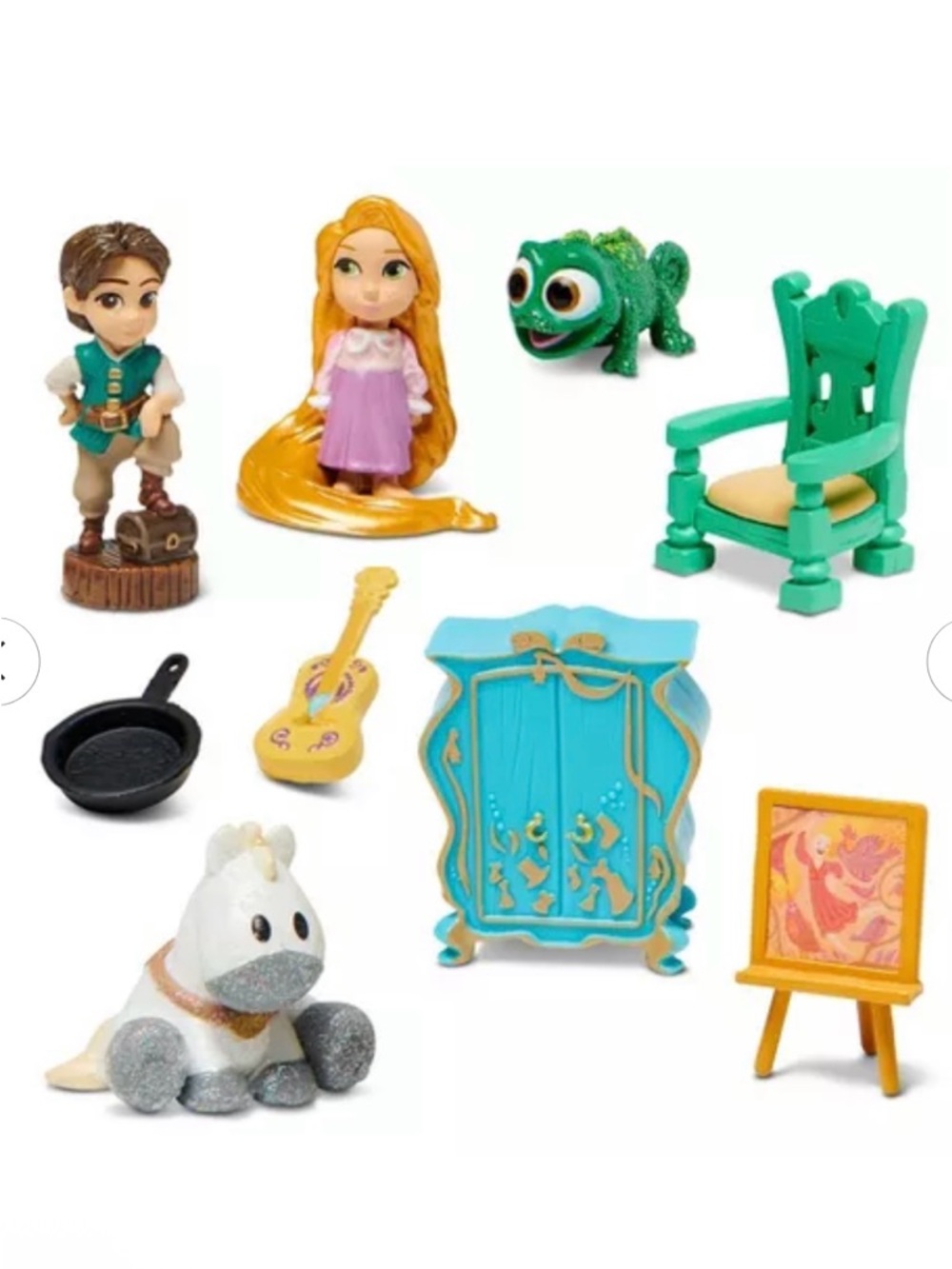 Disney Animators Collection Littles Rapunzel Mini Playset NIB - Picture 11 of 11